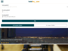Tablet Screenshot of halalinn.com